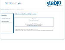 Tablet Screenshot of falcongmbh.kd.stebio.at